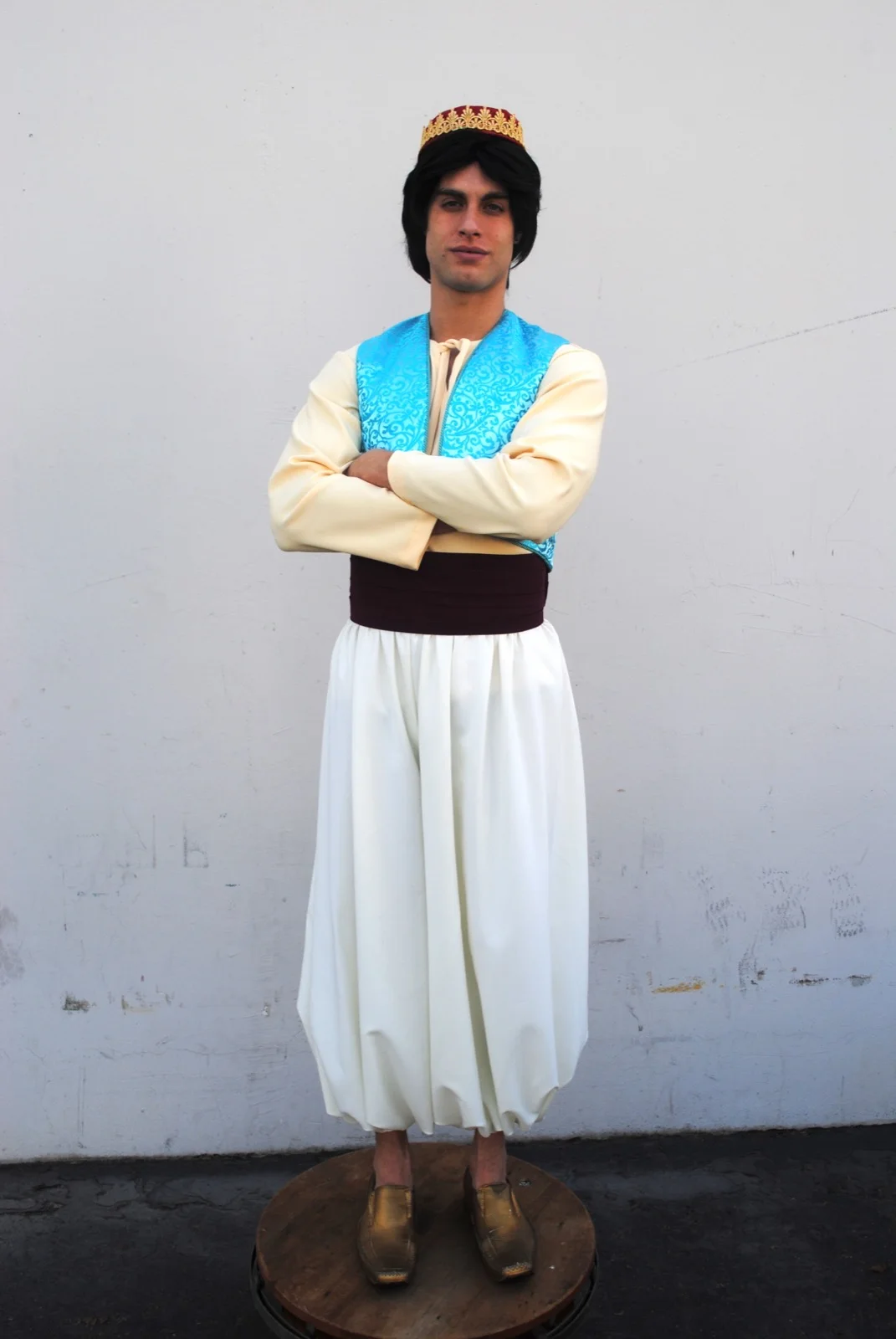 Arabian Prince party character in Houston