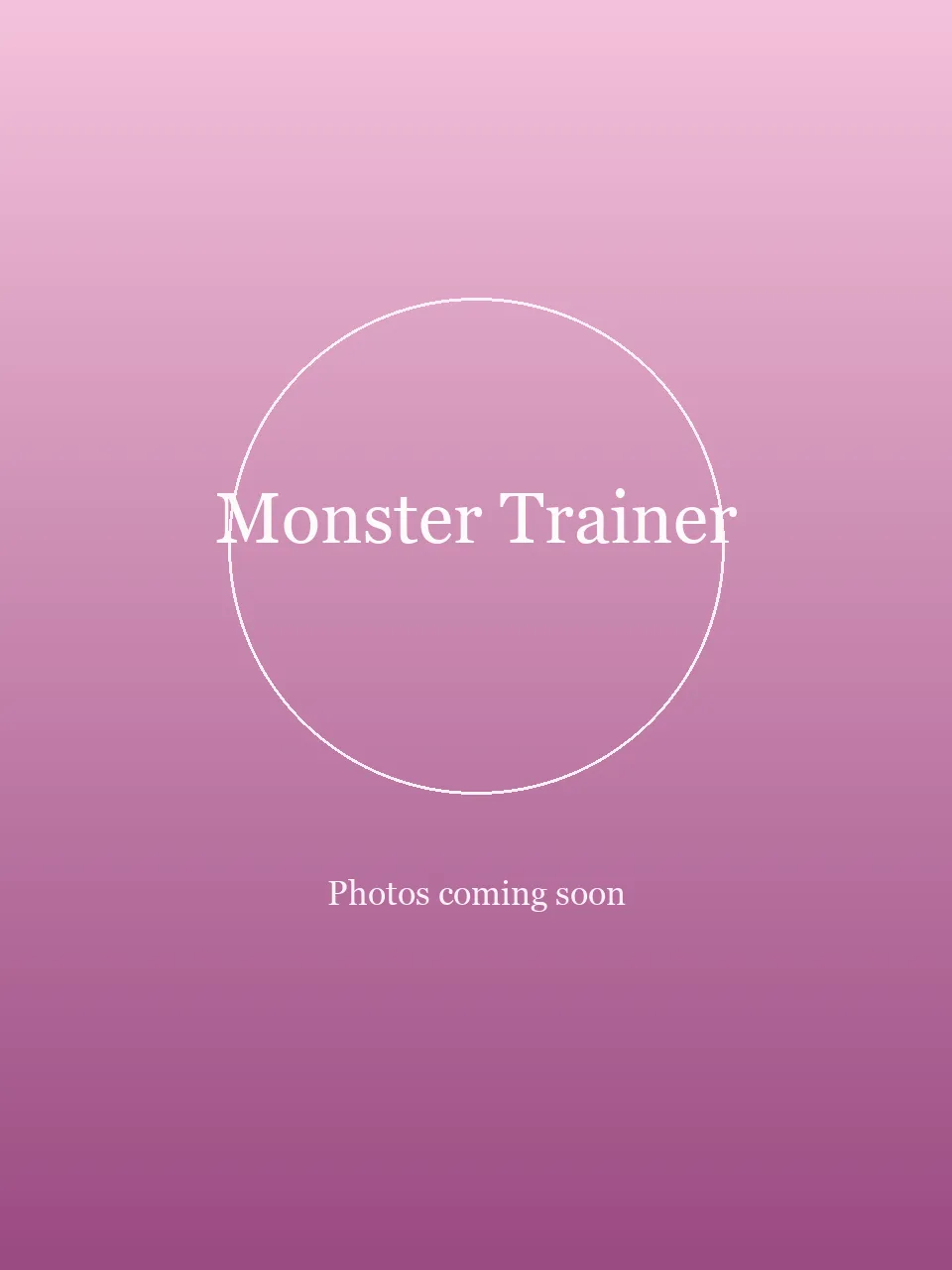 Monster Trainer party character in Houston