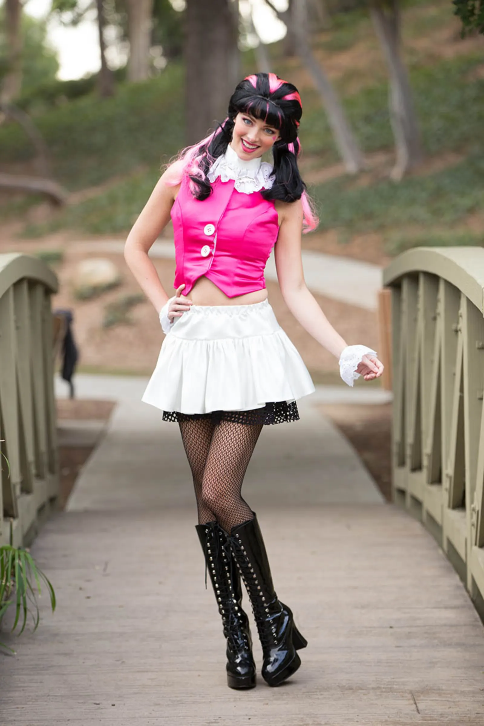 Vampire Princess party character in Houston