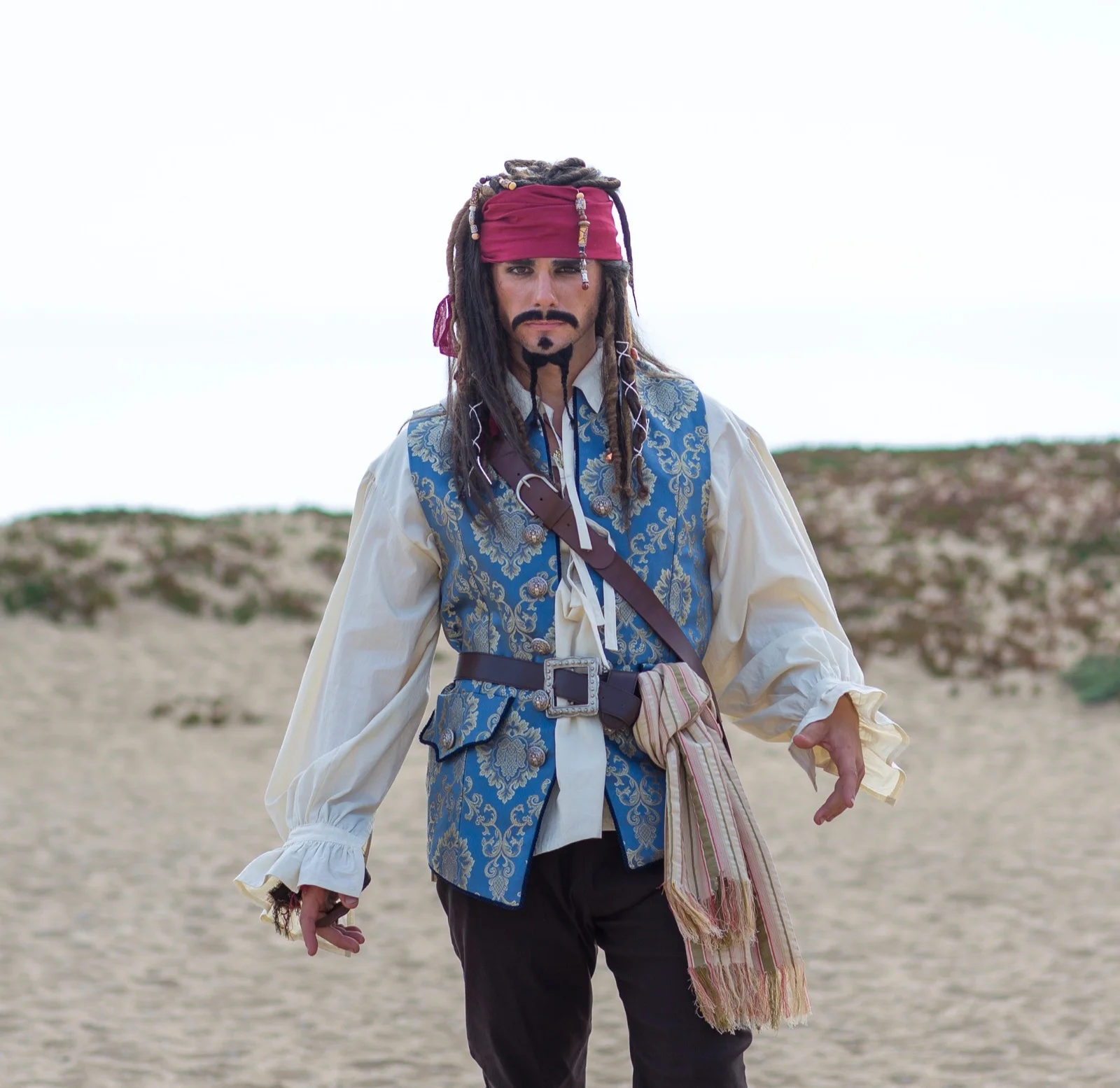 Pirate party character in Houston