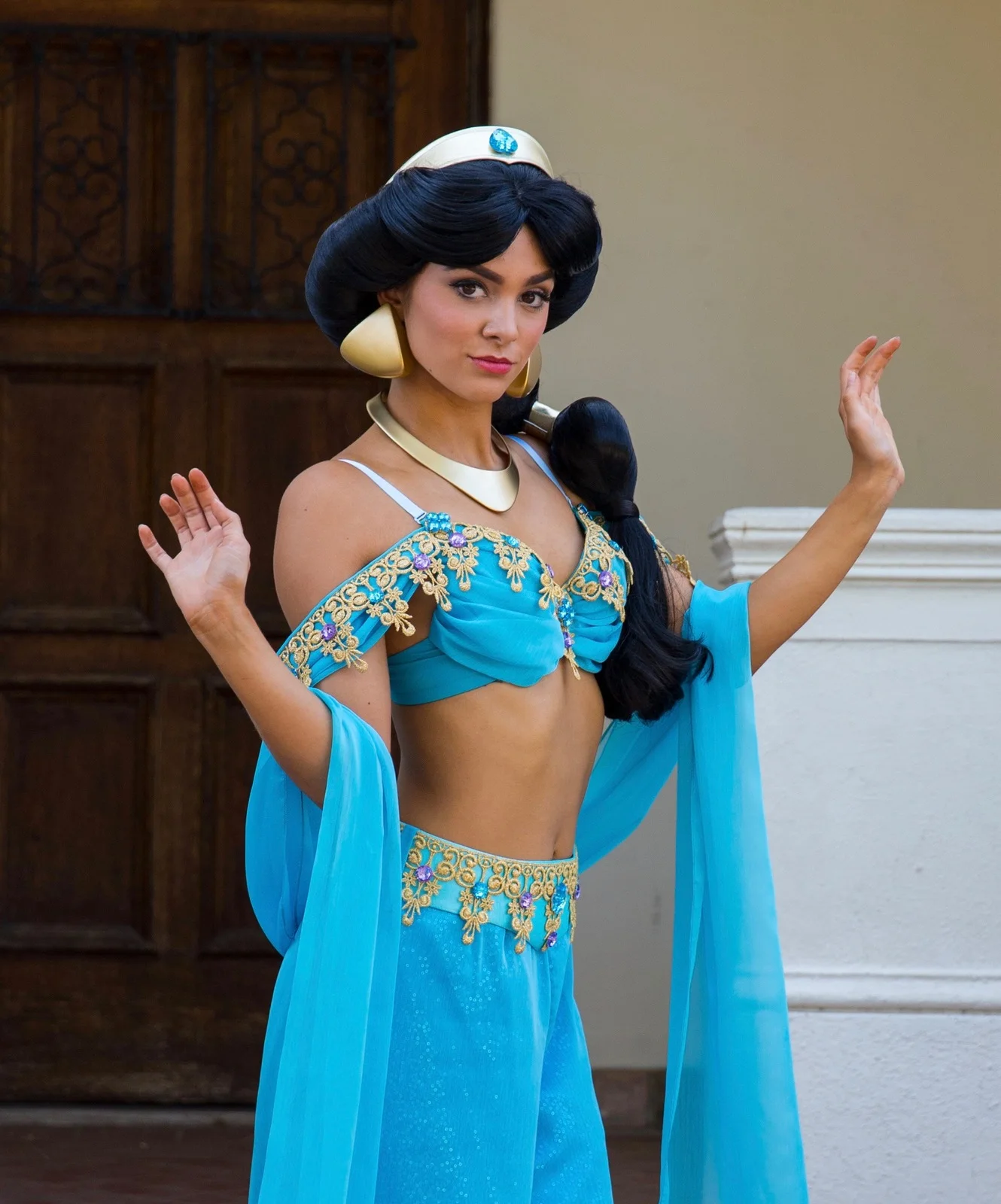 Arabian Princess party character in Houston