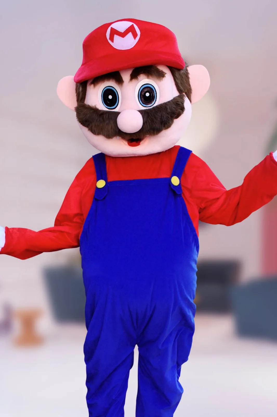 Red Brother party character in Houston