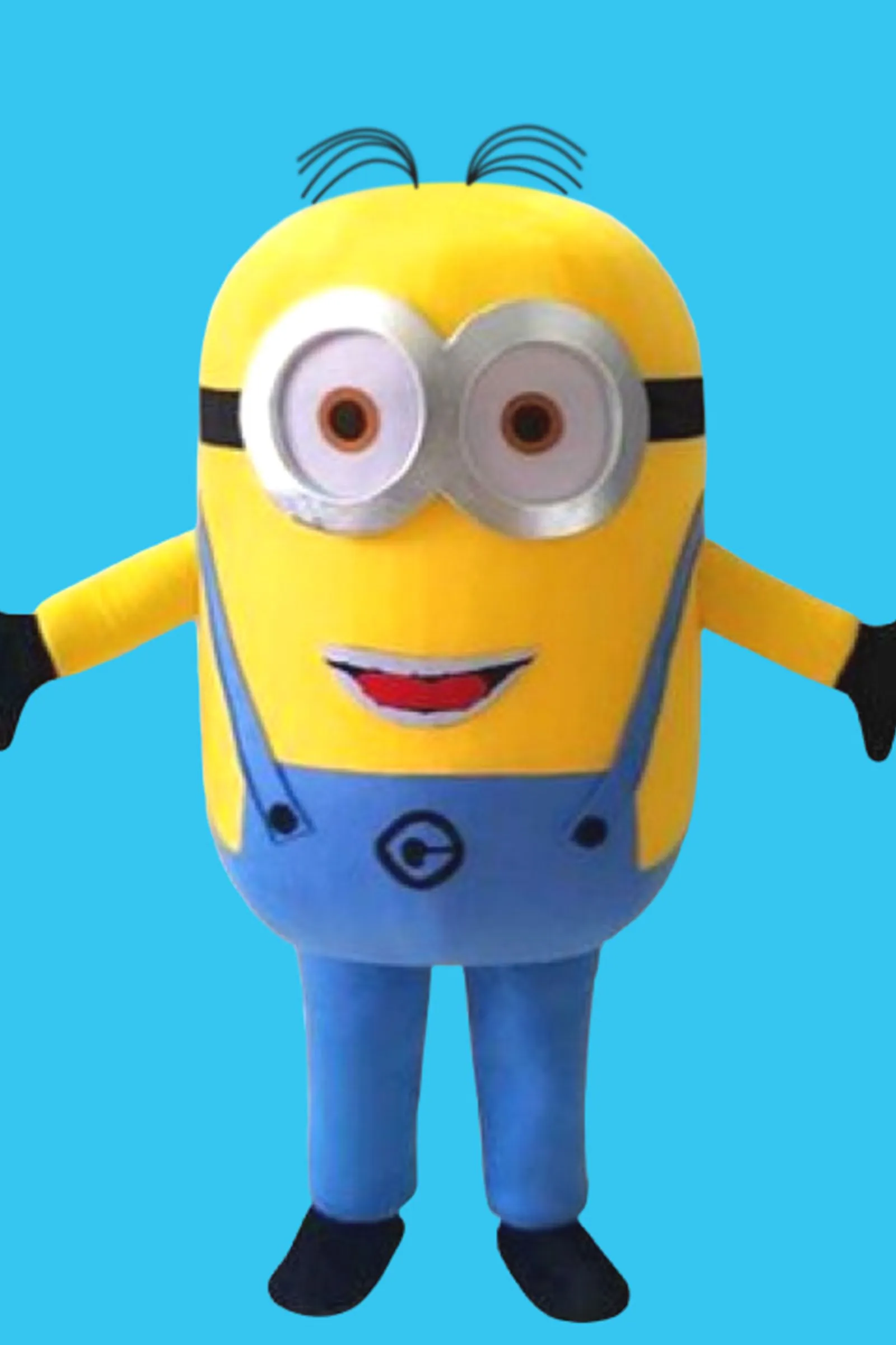 Little Yellow Helper party character in Houston