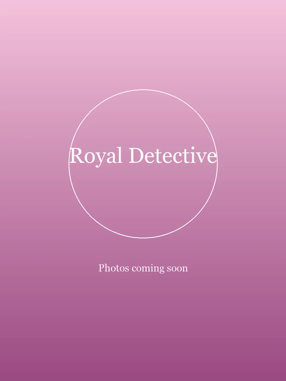 Royal Detective party character in Houston