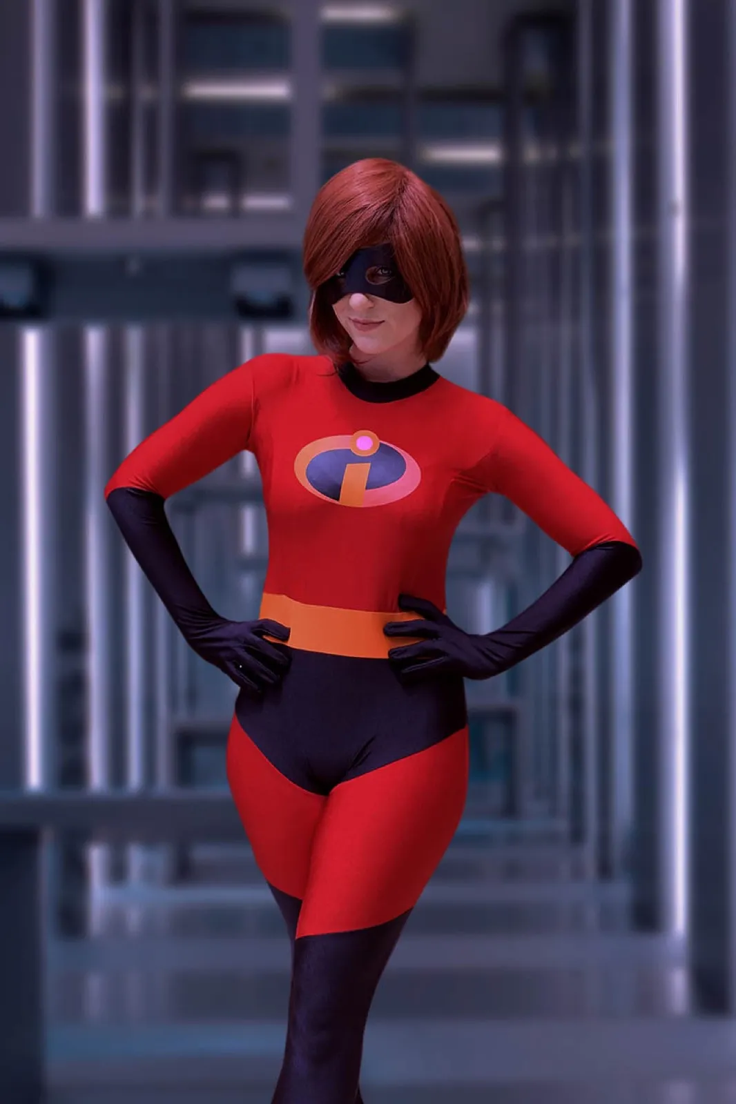 Incredible Girl party character in Houston