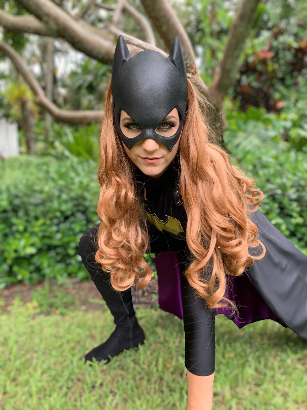 Bat Heroine party character in Houston