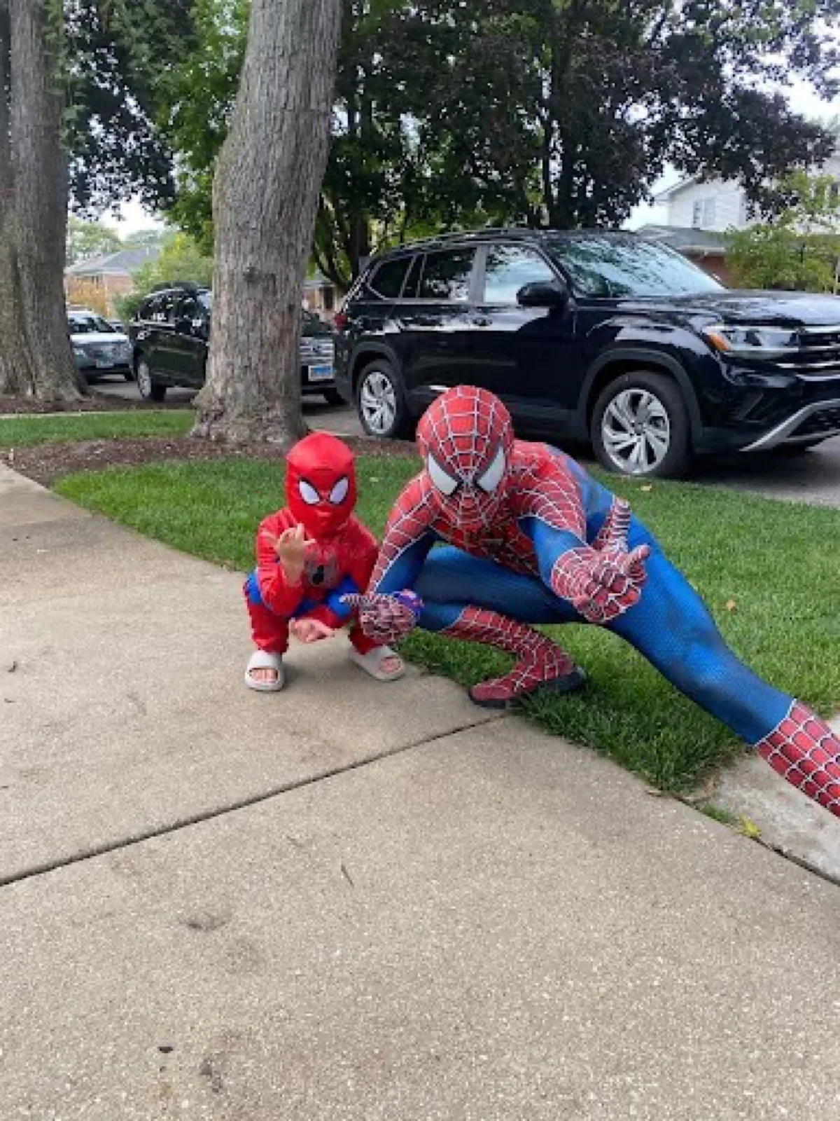 Spider Character party character in Houston