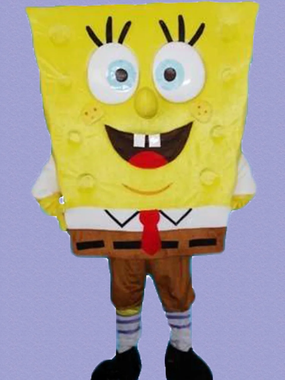 Silly Sea Sponge party character in Houston