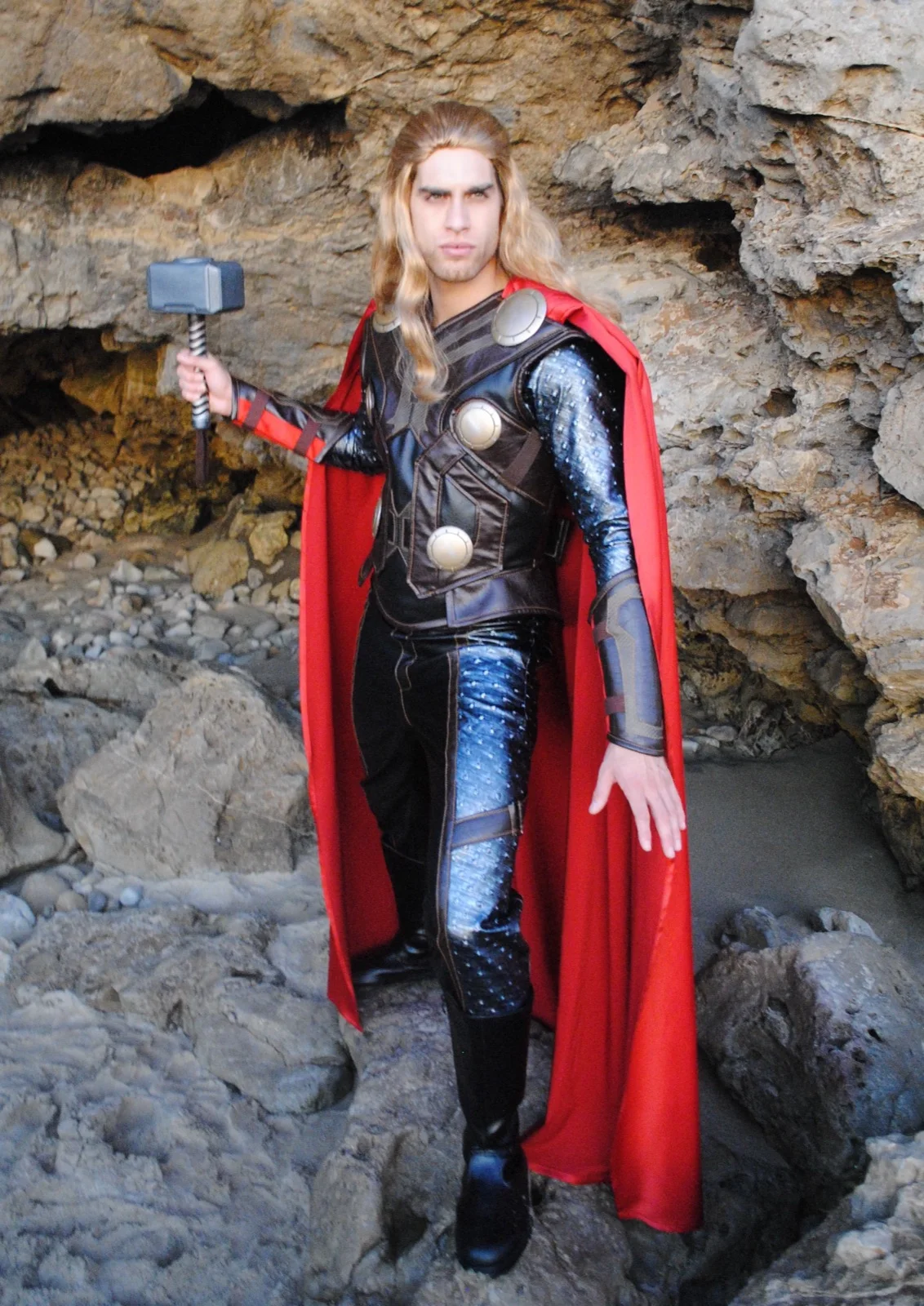 Thunder Hero party character in Houston