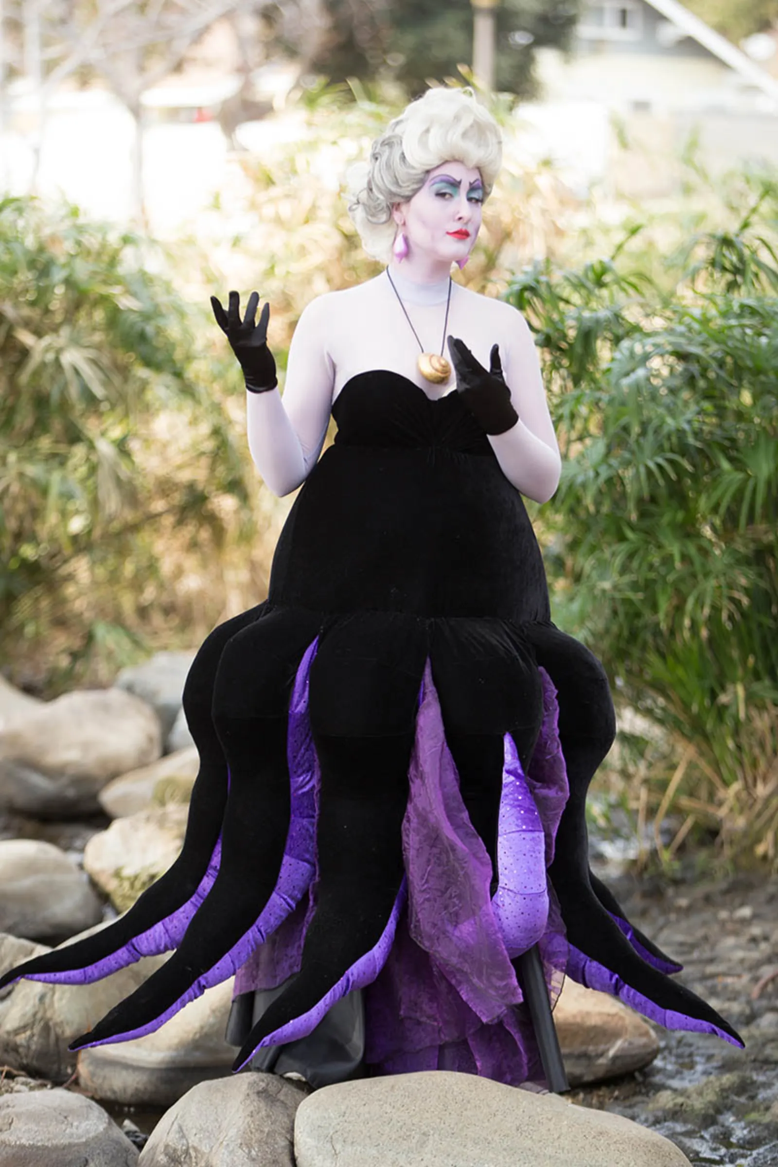 Sea Witch party character in Houston