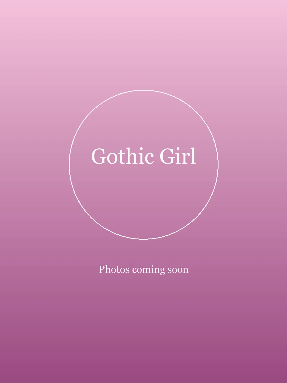 Gothic Girl party character in Houston