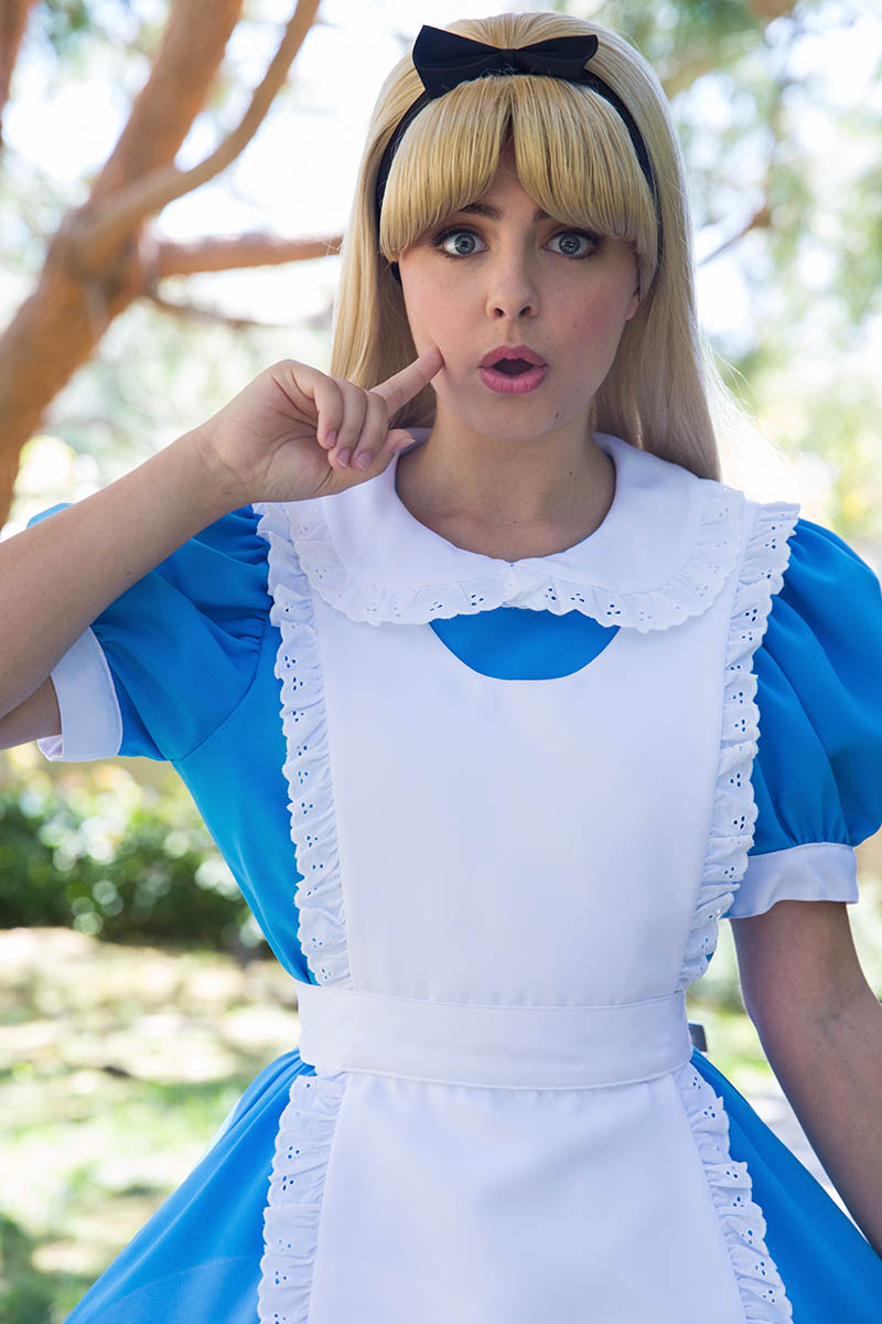 Alice party character for kids in houston